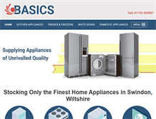 Tablet Screenshot of basicsswindon.com